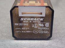 Load image into Gallery viewer, Schrack RM207048 48V Relays Used With Warranty (Lot of 2)