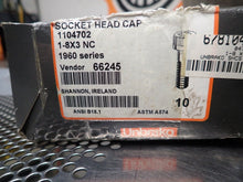 Load image into Gallery viewer, Unbrako 1104702 Socket Head Cap 1-8x3 Lot of 10 NEW