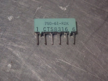 Load image into Gallery viewer, 61R2K 750-61-R2K Resistors New Old Stock (Lot of 20) See All Pictures