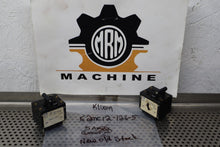 Load image into Gallery viewer, Klixon 52MC12-123-5 5A 250V Circuit Breakers New Old Stock (Lot of 2)