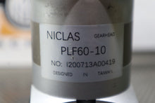 Load image into Gallery viewer, 57J1880EC-1000-LS-Z-E3MO Motor W/ NICLAS PLF60-10 Gearhead Used With Warranty