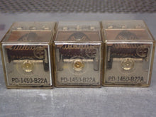Load image into Gallery viewer, AE PD-1450-B22A 185-49648-01 D-284694-E Relays 2100Ohms Used (Lot of 3)