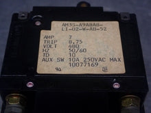 Load image into Gallery viewer, Heinemann AM3S-A9A8A8-LI-02-W-AB-52 Circuit Breakers 7A 480V New (Lot of 3)