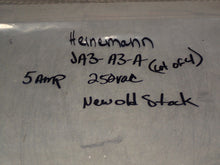 Load image into Gallery viewer, Heinemann JA3-A3-A 5A 250VAC Circuit Breakers New Old Stock (Lot of 4)