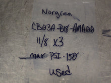 Load image into Gallery viewer, Norgren CB03A-B18-AMA00 Cylinder 1-1/8" Bore 3" Stroke 150PSI Max Used Warranty