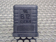 Load image into Gallery viewer, 932109200 GDM 3011 J Black K09-06 Solenoid Connector New Old Stock (Lot of 3)