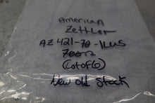 Load image into Gallery viewer, American Zettler AZ421-70-1LUS Relays 700Ohms 100-78069 Used (Lot of 6)