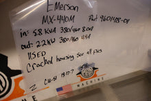 Load image into Gallery viewer, EMERSON MX-440M 960148-01 Brushless AC Servo Drive MX-440 Used (Cracked Housing)
