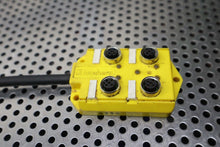 Load image into Gallery viewer, Lumberg ASB 4/LED 5/4-12-RS120M/1F Distribution Block Connector Used W/ Warranty