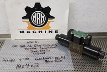 Load image into Gallery viewer, NACHI SE-G01-C6-GRV-D2-43 Solenoid Valve Used (Damaged Connector) See All Pics