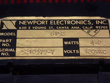 Load image into Gallery viewer, Newport Electronics 6152 Panel Meter 4.2W 120VAC Used With Warranty