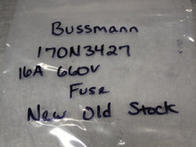 Load image into Gallery viewer, Bussmann 170N3427 16A 660 Fuse New Old Stock See All Pictures