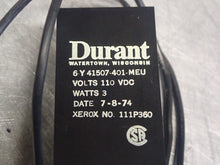 Load image into Gallery viewer, Durant 6-Y-41507-401-MEU 6-Digit Counters 110VDC 3W Used Warranty (Lot of 2)