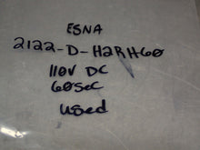 Load image into Gallery viewer, AGASTAT 2122-D-H2RH60 110VDC 60Sec Timing Relay Used With Warranty