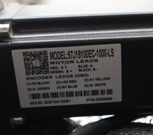 Load image into Gallery viewer, BAI SHAN BS606 Linear Slide W/ 57J18100EC-1000-LS Stepper Motor Used See Pics