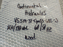 Load image into Gallery viewer, Continental Hydraulics VS5M-3F-GMB-68L-J Directional Valve 120/110VAC 60/50Hz