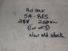 Load image into Gallery viewer, Airpax 5A-RES 28V 250V Circuit Breakers New Old Stock (Lot of 3)