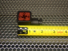 Load image into Gallery viewer, 932109200 GDM 3011 J Black K09-06 Solenoid Connector New Old Stock (Lot of 3)