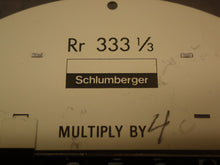 Load image into Gallery viewer, Schlumberger Rr 333 1/3 Kilowatthour Meters Used With Warranty (Lot of 2)