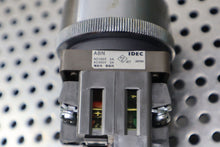 Load image into Gallery viewer, (2) IDEC ABN AC125V 5A AC300V 10A Pushbuttons W/ (6) BS010E Contacts Used