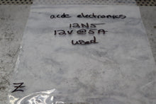 Load image into Gallery viewer, ACDC Electronics Model 12N5 Power Supply 12V@5A Used With Warranty