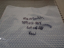 Load image into Gallery viewer, Micro Switch 311SX2-H58 Limit Switches 5A 250VAC New Old Stock (Lot of 20)