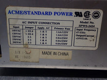 Load image into Gallery viewer, ACME SPWS-2424 47-63Hz 24V 2.4A Power Supply Used With Warranty