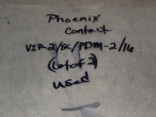 Load image into Gallery viewer, Phoenix Contact VIP-2/SC/PDM-2/16 Terminal Block Interface Modules (Lot of 2)