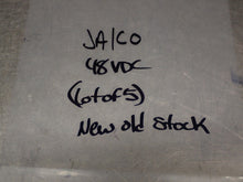 Load image into Gallery viewer, JAICO 48VDC Relays New Old Stock (Lot of 5)