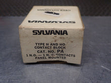 Load image into Gallery viewer, Sylvania PA Type H & HO Contact Block 600V New Old Stock