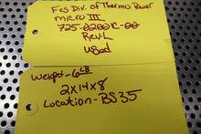 Load image into Gallery viewer, FES DIV. OF THERMO POWER MICRO III 725-02001C-00 Rev L Board Used See All Pics