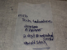 Load image into Gallery viewer, MFD Tech Laboratories 2110300 A702885 2-Digit Thumbwheel Switch New Old Stock