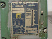 Load image into Gallery viewer, Square D 9012-ADW5 Pressure Switch 135-1000 70 150# Used With Warranty See Pics