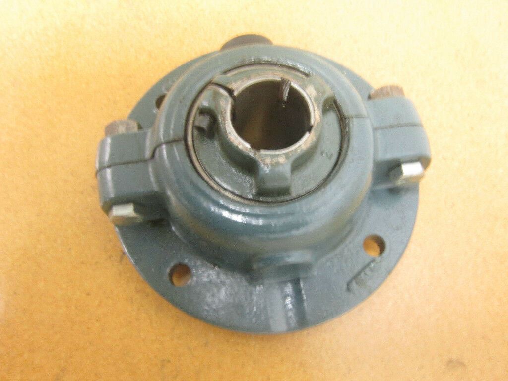 DODGE 104042 NON-EXP Type C Flange Block Roller Bearing Used With Warranty