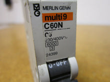 Load image into Gallery viewer, Merlin Gerin 24399 C60N C6 MINIATURE CIRCUIT BREAKER 230/400V 6A

