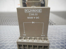 Load image into Gallery viewer, KUHNKE Z396 Base &amp; Z396.50 Diode Relay With Dayton 5YP86 Relay120VAC 50/60Hz 10A
