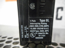 Load image into Gallery viewer, Siemens B120 Circuit Breaker 20A 1 Pole 60Hz 120/240V Used Warranty (Lot of 2)
