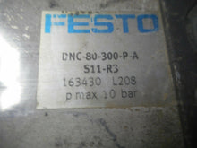 Load image into Gallery viewer, FESTO DNC-80-300-P-A S11-R3 Cylinders 10 Bar Used With Warranty (Lot of 2)
