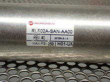 Load image into Gallery viewer, Norgren RLF02A-SAN-AA00 Rev. # 0 Pneumatic Cylinder 250PSI Max New No Box
