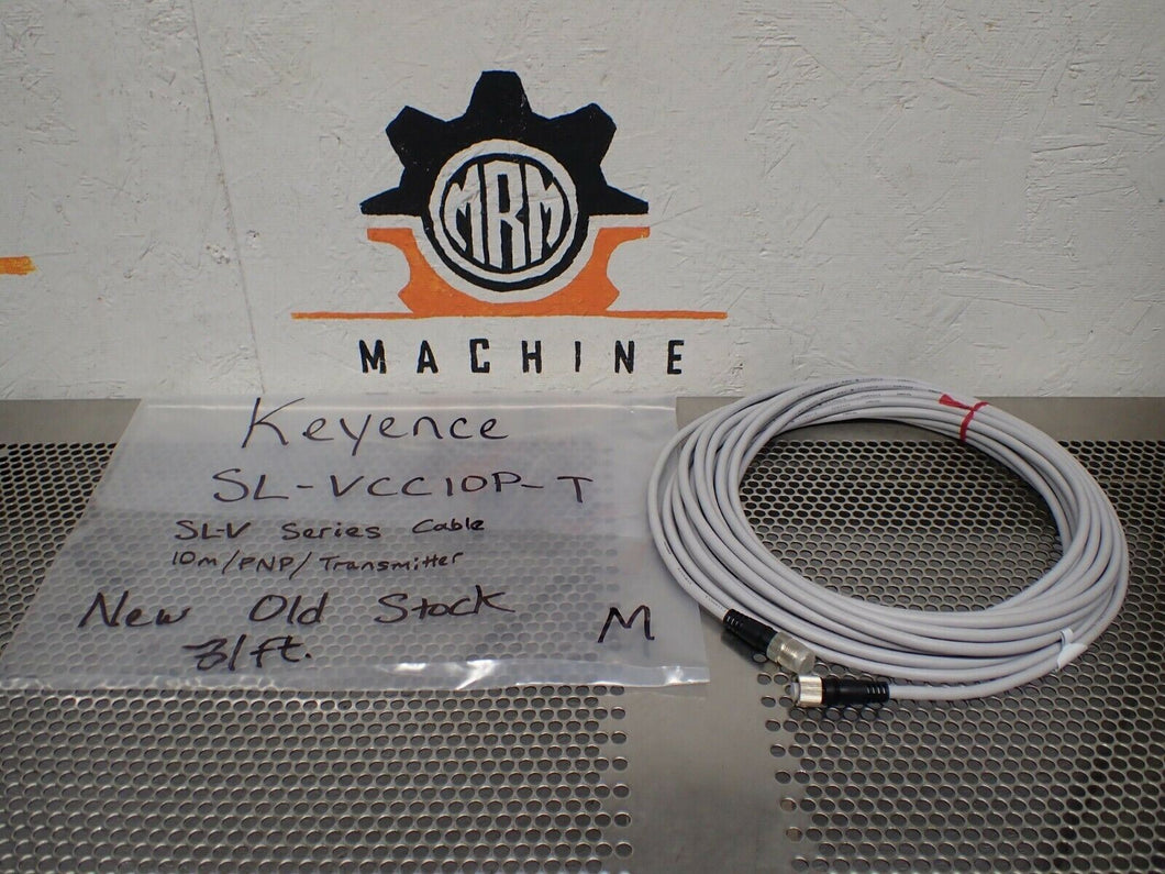 Keyence SL-VCC10P-T SL-V Series Cable 10m/PNP/Transmitter 31Ft New Old Stock