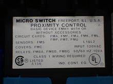 Load image into Gallery viewer, Micro Switch FMBA Proximity Control Basic Device With Deltrol FE-21030 Relay 24V
