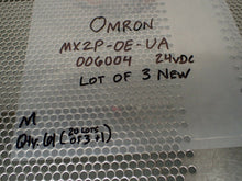 Load image into Gallery viewer, Omron MX2P-0E-UA 006004 24VDC Relays New No Box (Lot of 3) See All Pictures
