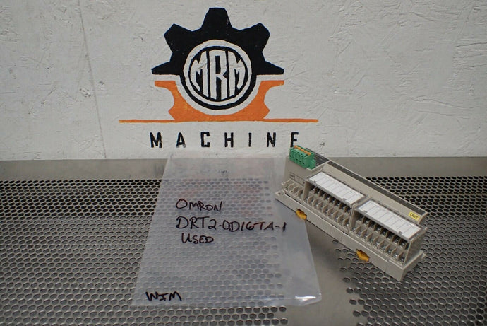Omron DRT2-OD16TA-1 Remote Terminal 24VDC 1.5W Used With Warranty See All Pics - MRM Machine