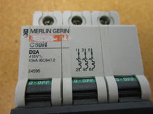 Load image into Gallery viewer, Merlin Gerin C60N D2A 24596 Circuit Breaker 2A 415V Gently Used
