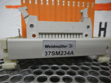 Load image into Gallery viewer, Weidmuller 37SM234A Rail Mount Terminal Boards Used With Warranty (Lot of 2)

