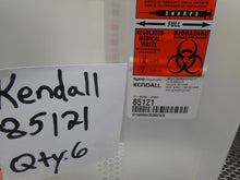 Load image into Gallery viewer, Kendall (15) 85021 (6) 85121 (2) 8509SA Medical Waste Containers &amp; 22 Lids New
