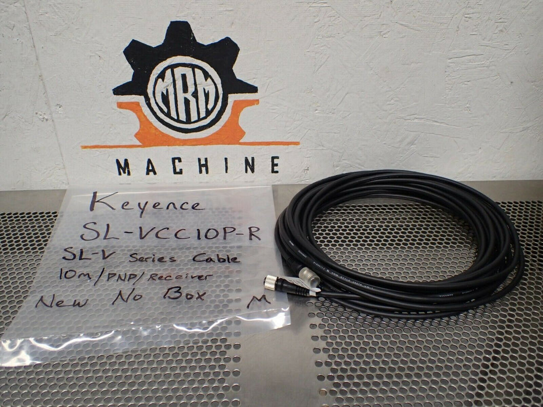 Keyence SL-VCC10P-R SL-V Series Cable 10m/PNP/Receiver 31Ft Long New Old Stock