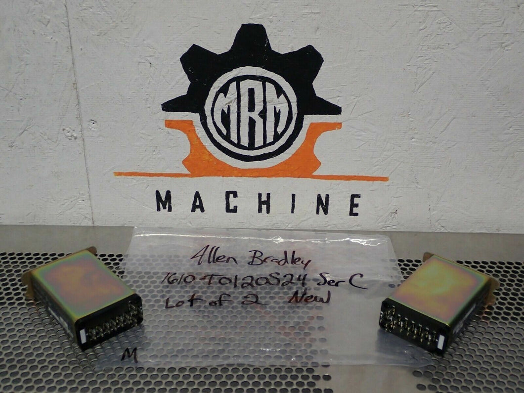 Allen Bradley 1610-T0120S24 Ser C Dry Reed Relays 24VDC Coil New (Lot of 2)
