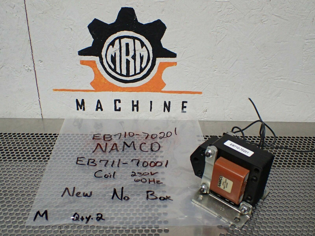 NAMCO EB710-70201 EB711-70001 Solenoid Coil 230V 60Hz New No Box See All Pics