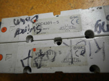 Load image into Gallery viewer, SMC VQC4301-5 0.2-1.0MPa Solenoid Valve Used (Lot of 2)
